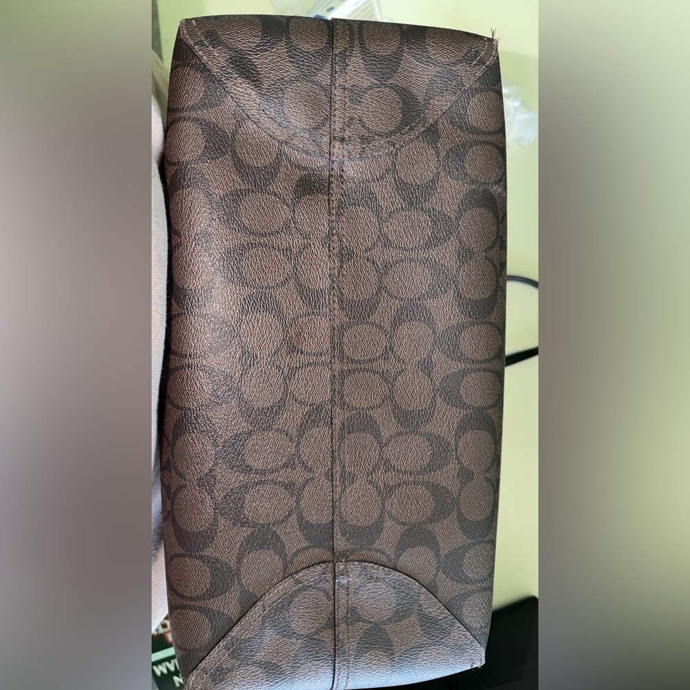 Coach Black and Brown Signature Tote - Picture 7 of 9